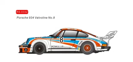 RS0332 Porsche 934 Valvoline No.8 RS0332 Porsche 934 Valvoline No.8